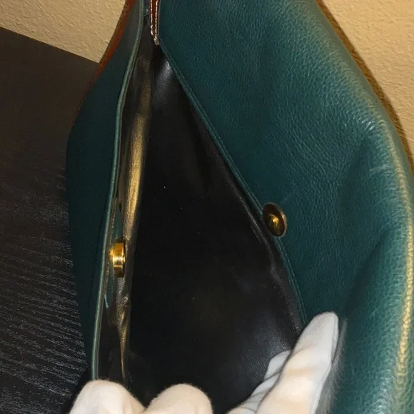 Bally Green and Brown Crossbody Bag - Picture 9 of 16